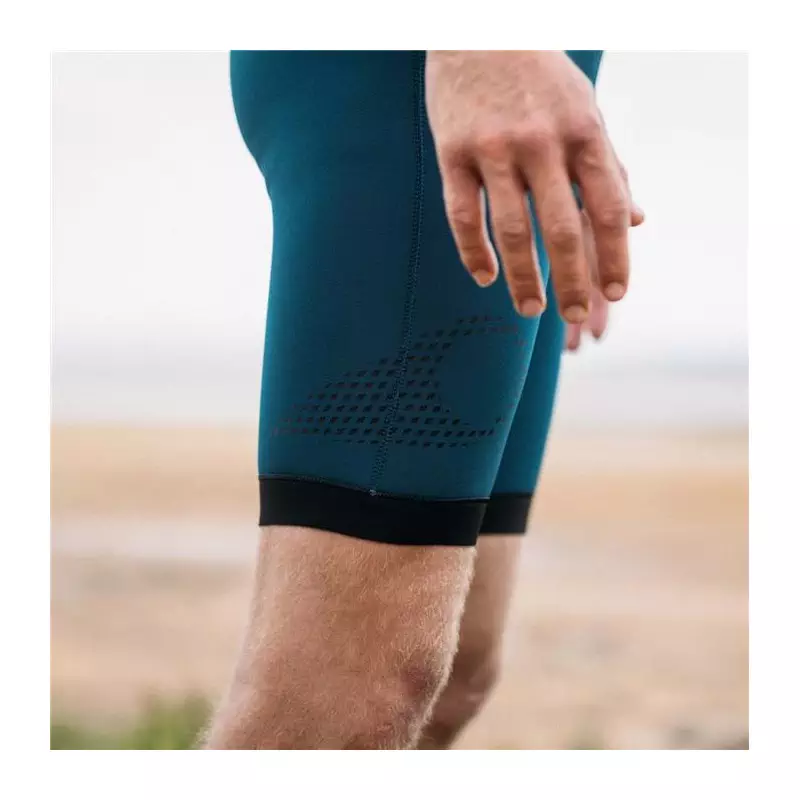 Combinaison shorty SOORUZ Fighter 3/2 LS Frontzip Blue