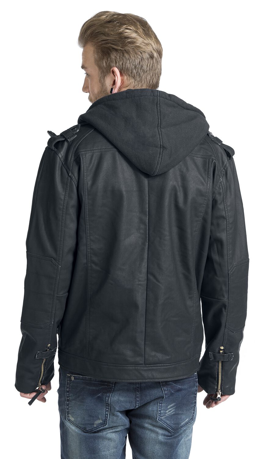 Black Rock | Brandit Veste en imitation cuir