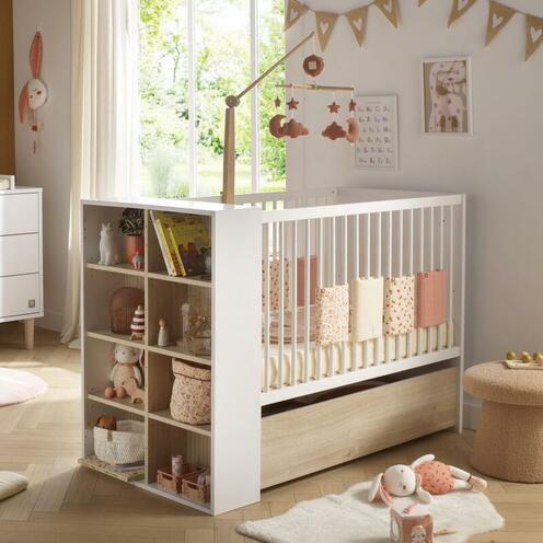 Lit bébé transformable 120x60 - PALOMA - SAUTHON