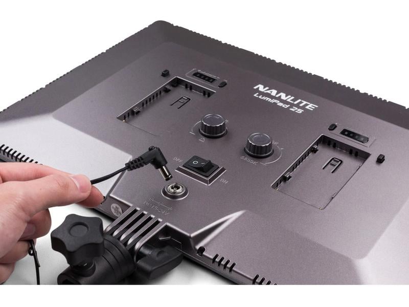 Nanlite Dauerlicht LumiPad 25 Schlankes LED-Panel mit weichem Licht