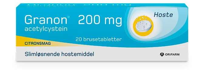 Granon 200 mg - 20 brusetabletter
