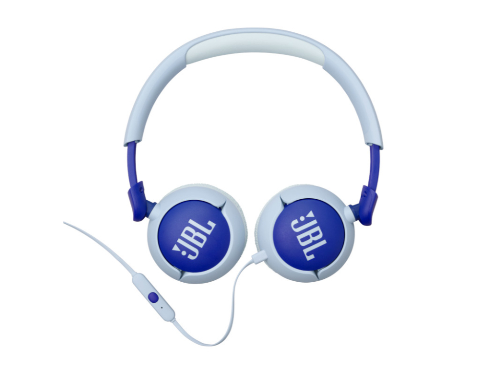 AUSCULTADORES COM FIO JBL JR320 AZUL