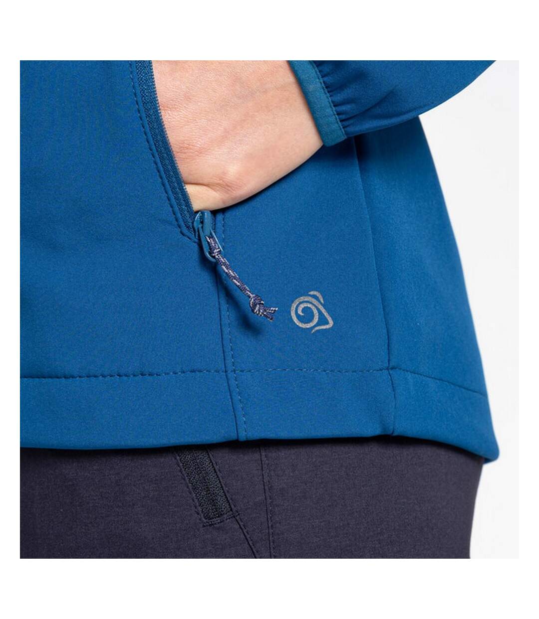 Craghoppers - Veste softshell EXPERT BASECAMP - Femme (Bleu) - UTCG1706