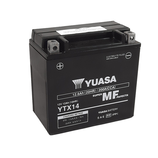 Yuasa - Batterie YTX14-BS SLA AGM