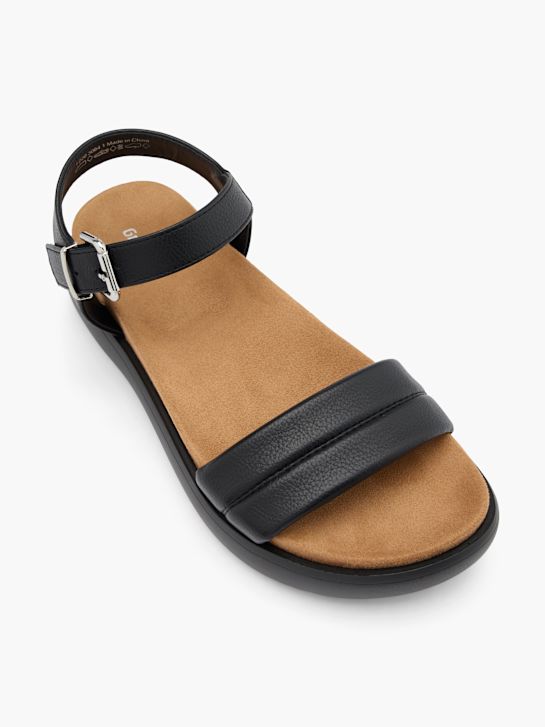Graceland Sandalette Schwarz