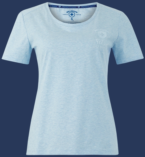 T-Shirt Lady OTLSU LuNitCTec, Lightbluemelange
