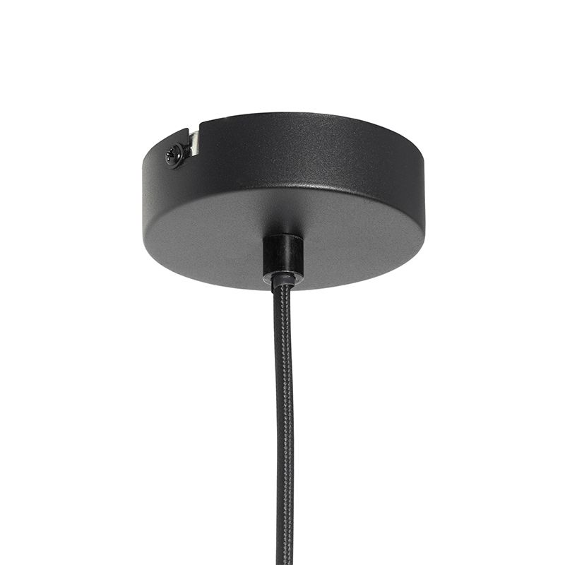 Design hanglamp zwart draad 39cm - Johanna