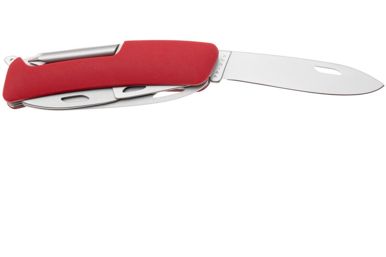 Swiza D06 R AM, KNR.0066.1900, Red Helvetix, Zwitsers zakmes, 7 tools