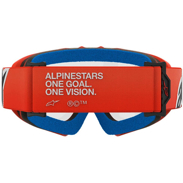Alpinestars - Masque enfant Vision Youth Corp Orange / Noir / Transparent