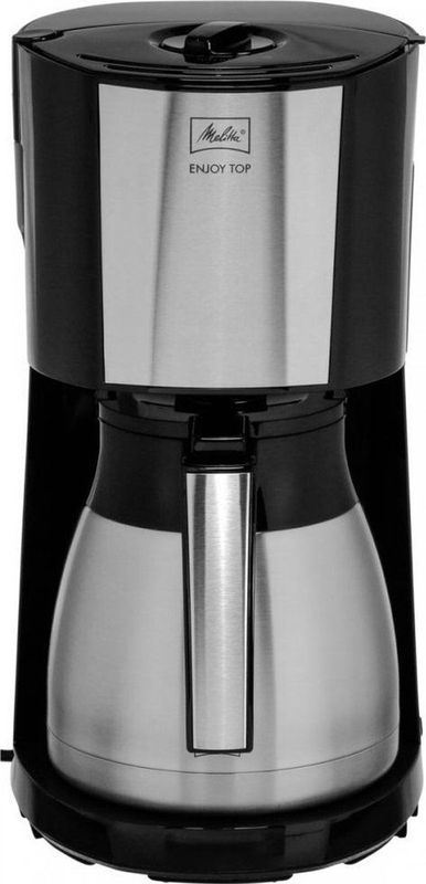Melitta - Enjoy Top Therm - Koffiezetapparaat - Zwart - Roestvrijstaal