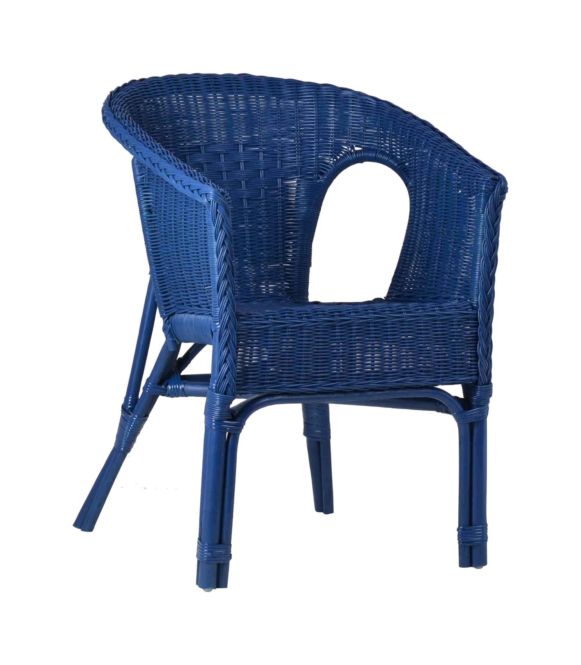 miamöbel Rattanstuhl 'Mina Rattan Landhaus