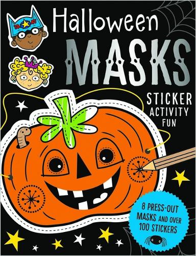 Halloween Masks Sticker Activity Fun (Paperback)