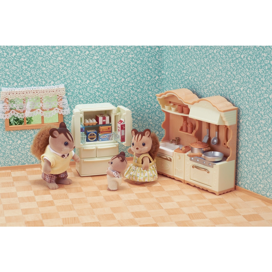 Sylvanian Families® Landhaus Küche mit Kühlschrank