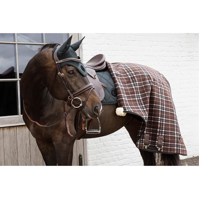 Zweetdeken Kentucky Heavy Fleece Bruin-mix