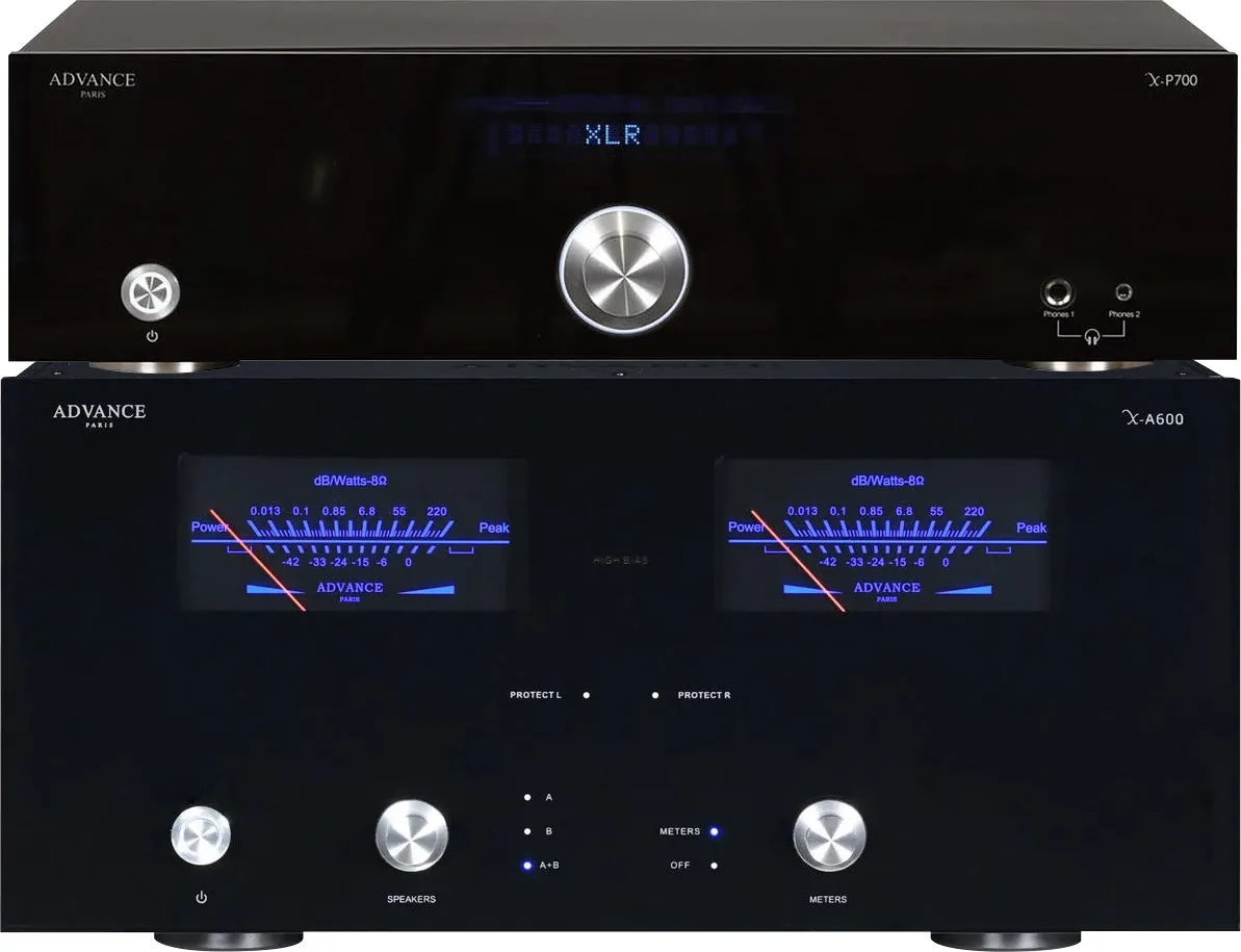 Advance Paris X-P700   X-A600 Amplis hi-fi stéréo