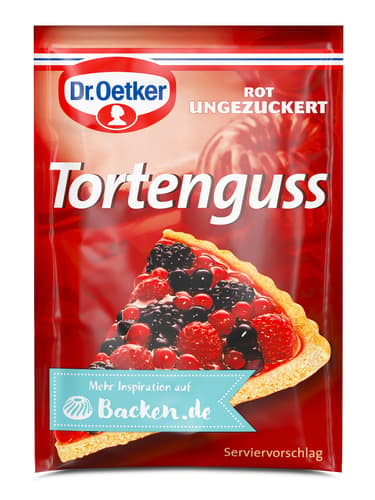 Dr. Oetker Tortenguss rot 3er