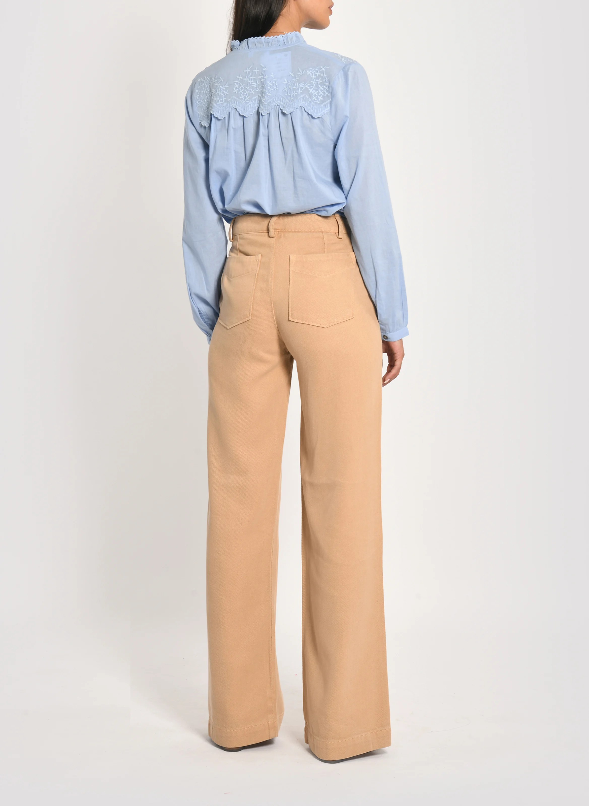 SUN - Pantalon large| Beige