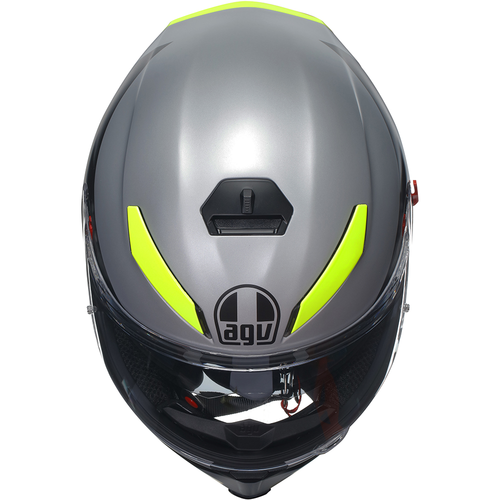 AGV - Casque K5 S Apex 46 Gris / Noir