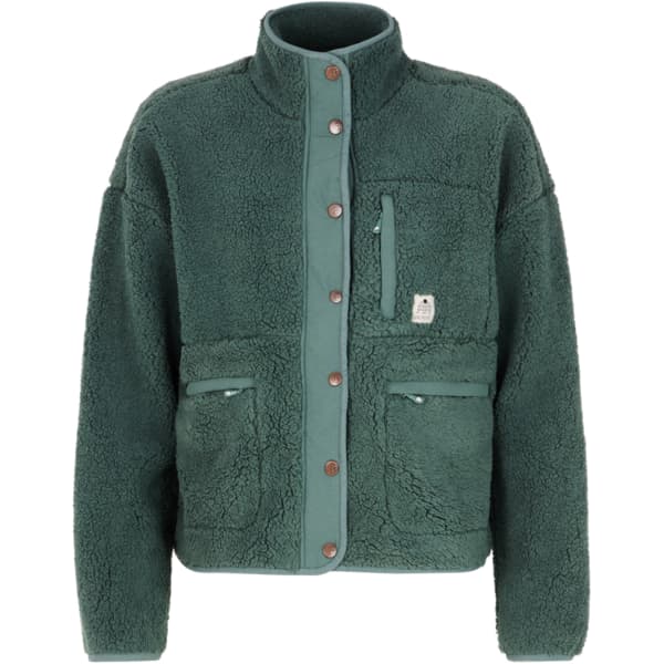 Veste polaire PROTEST PRTLUX OUTDOOR FULLZIPTOP W EVERGREEN