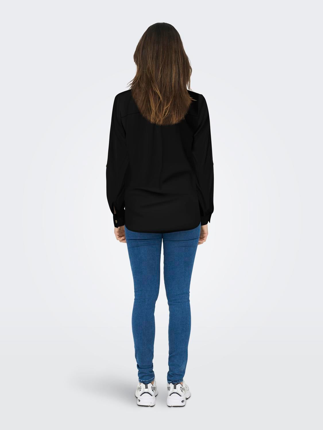 ONLYASMIN Hemd Black