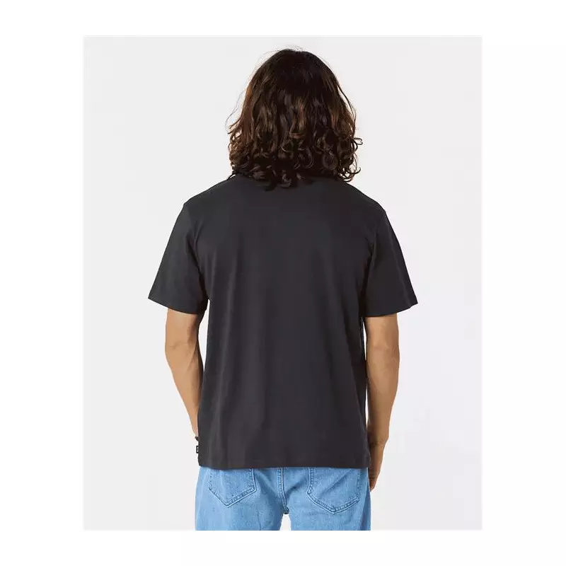 Teeshirt RIPCURL Old Logo Ss Tee Washed Black XS