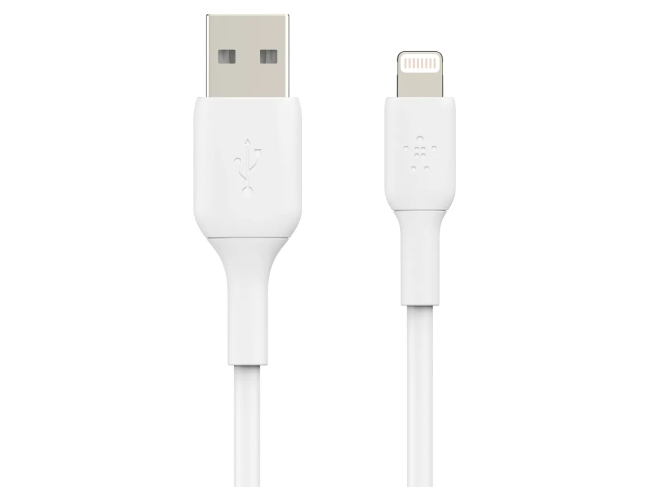 Belkin BoostCharge - Lightning-kabel - Lightning han til USB han - 3 m - hvid