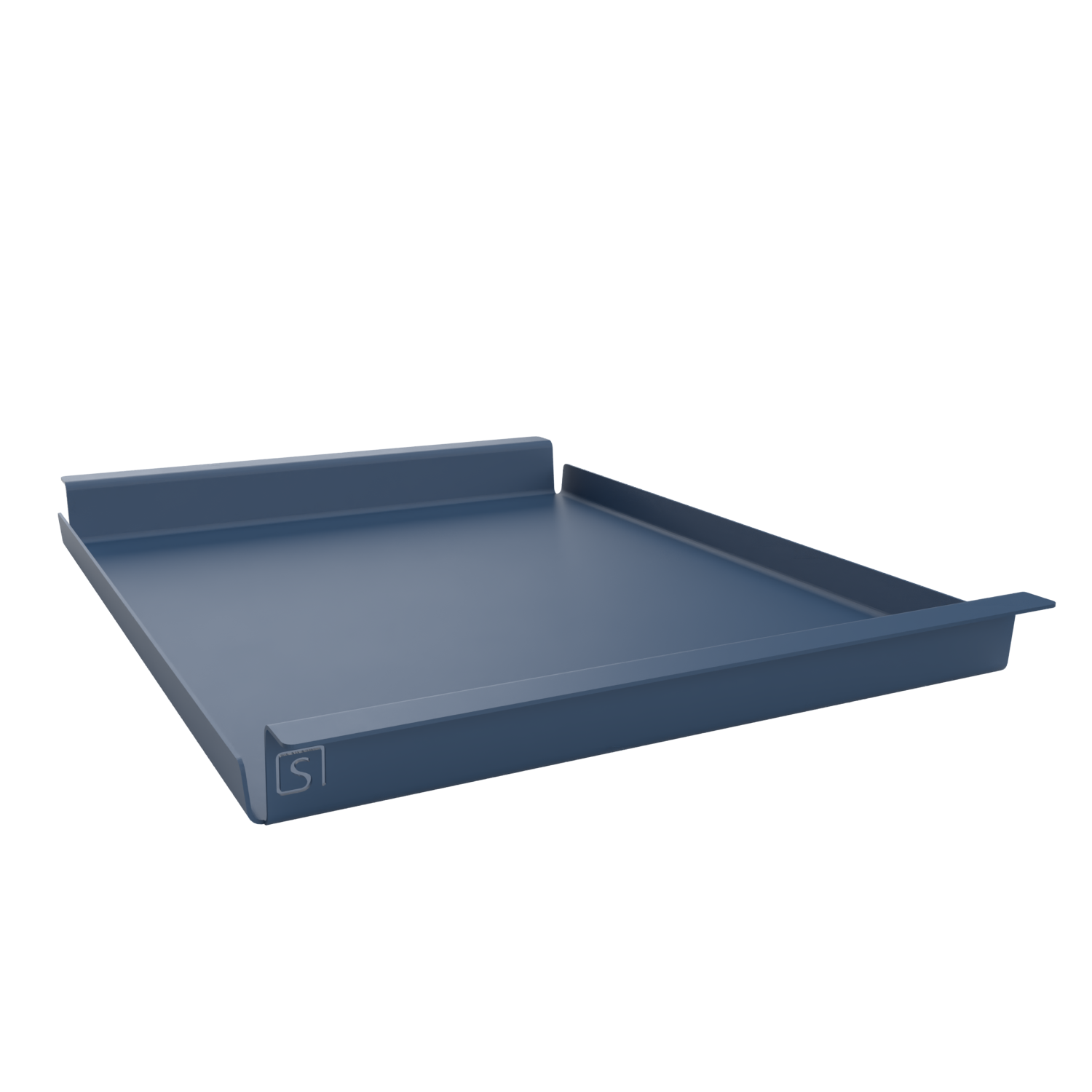 Hocker Dienblad Large - Flip Tray - Violetblauw