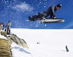 Airboard-Schneeschuh-Tour in Sonthofen als Geschenkidee