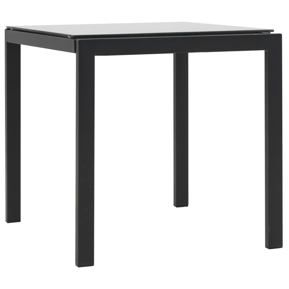 Lot de 2 transats chaise longue bain de soleil lit de jardin terrasse meuble d'extérieur et table résine tressée et textilène