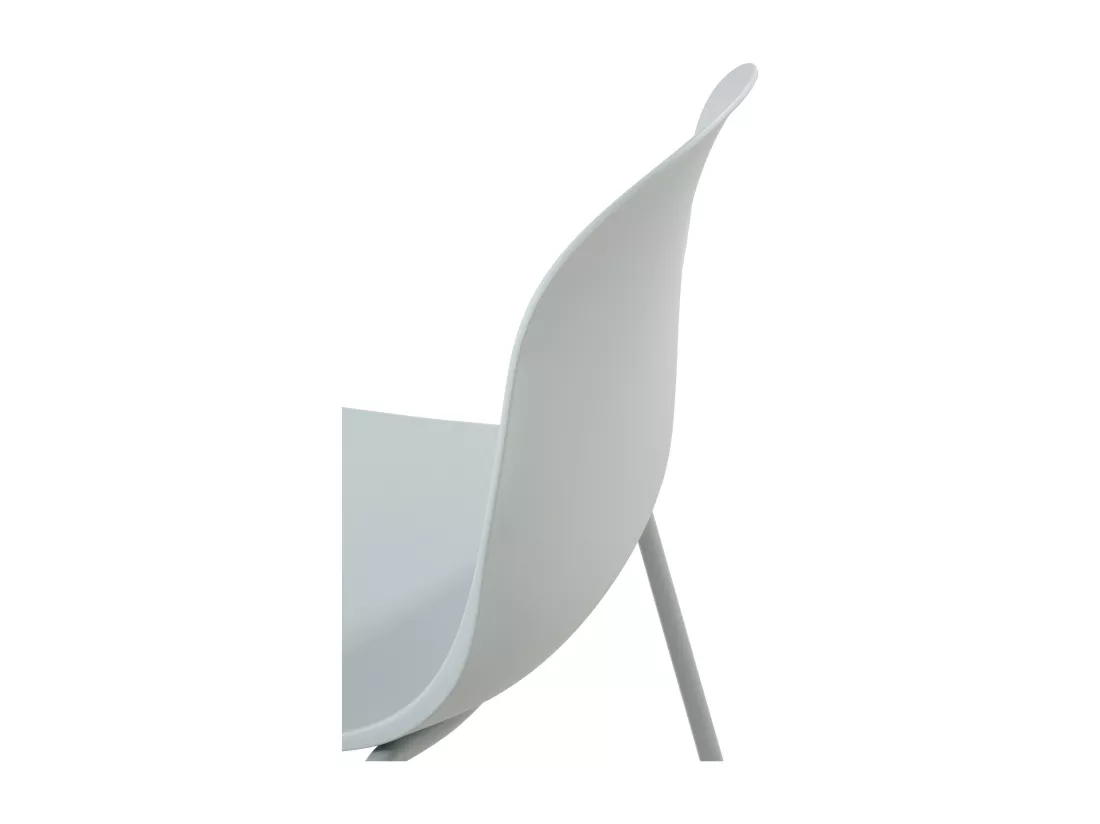 Chaise de conférence - Plastique - Turquoise - Hardin