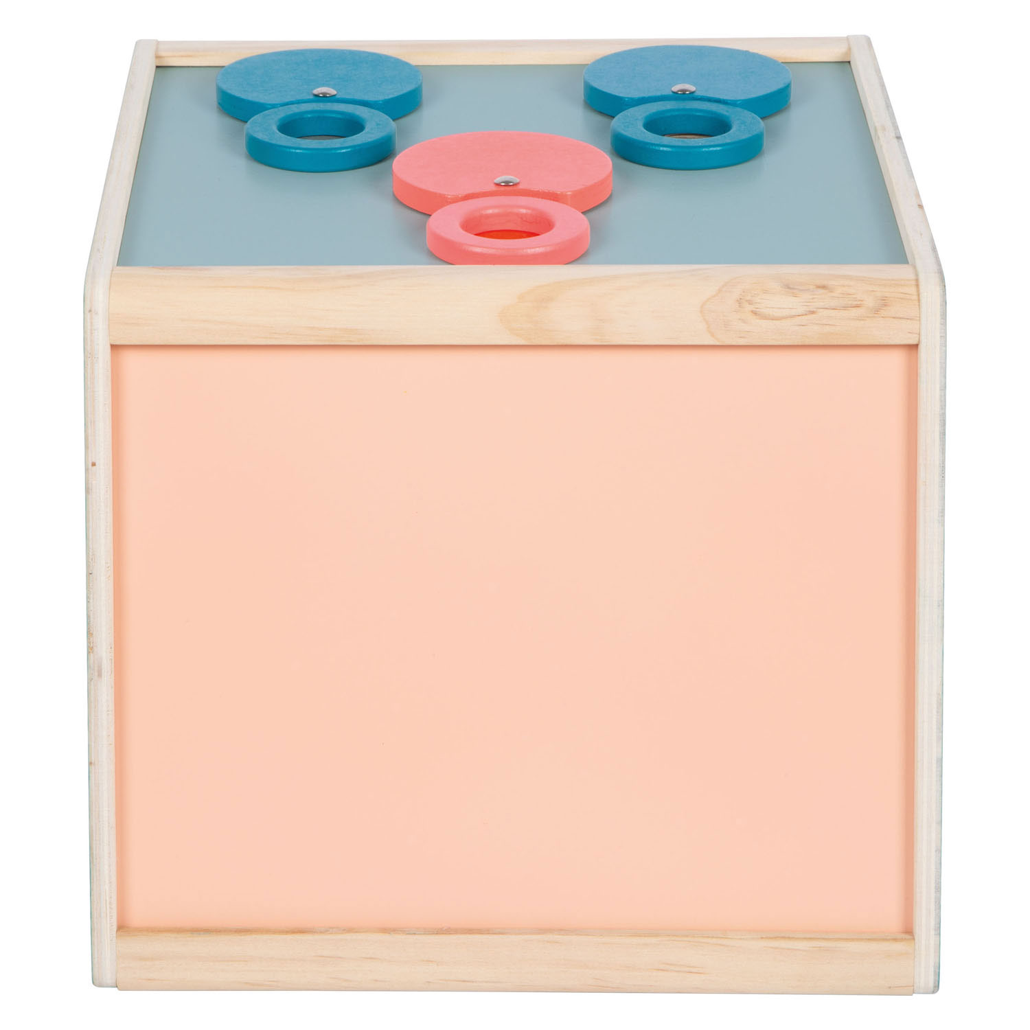Small Foot -Houten Sensorische Voeldoos met lenzen Zintuiglijk