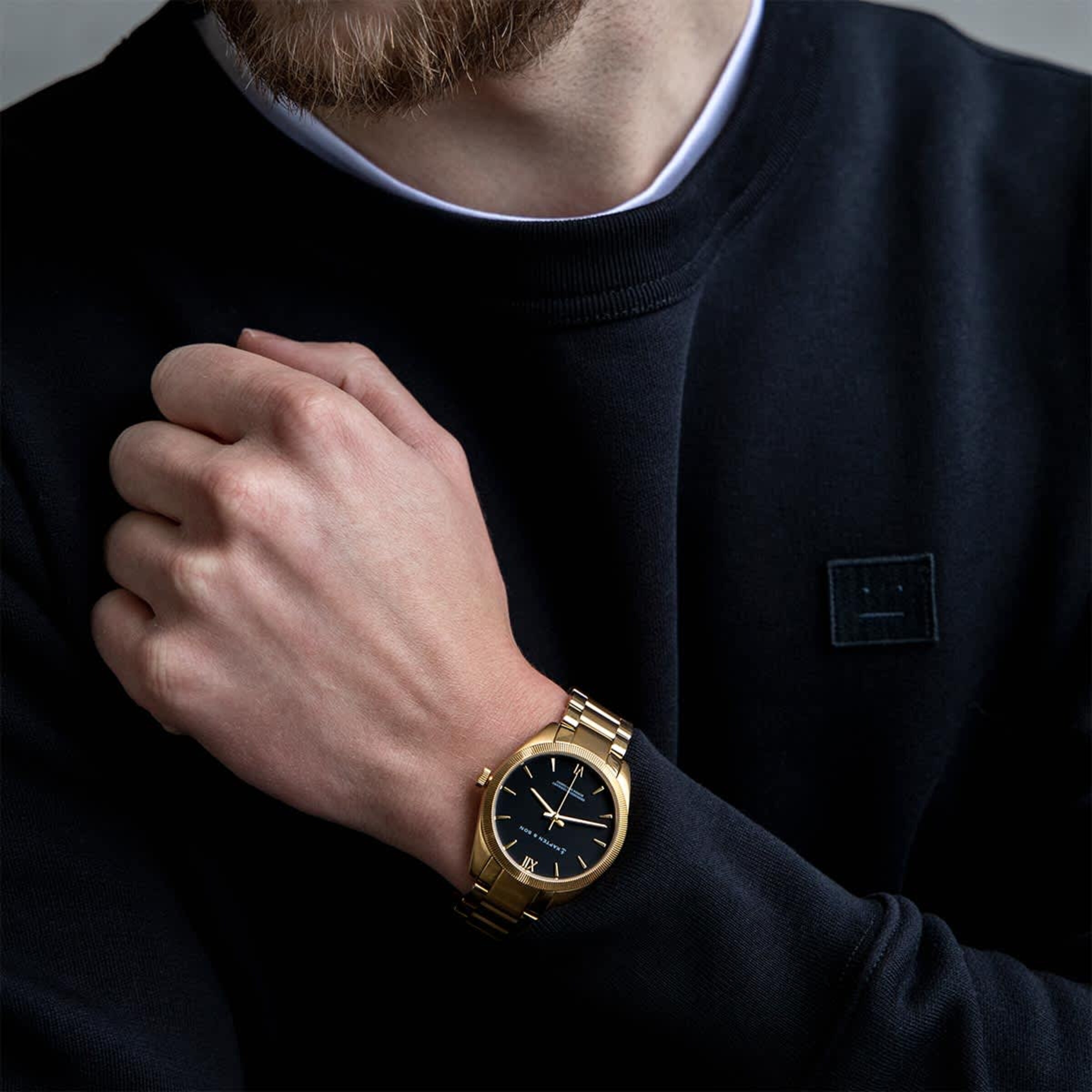 Crush Gold Black Steel