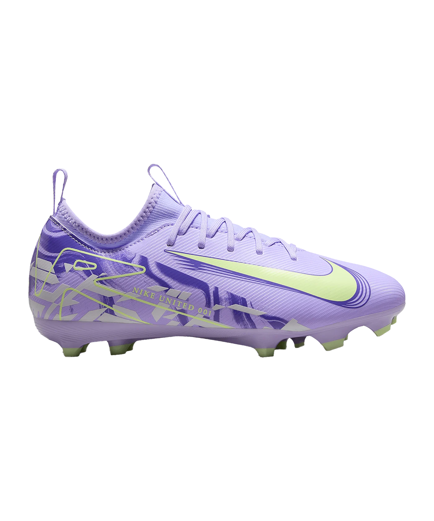 Nike Jr Air Zoom Mercurial Vapor XVI Academy FG/MG United Kids Lila F500