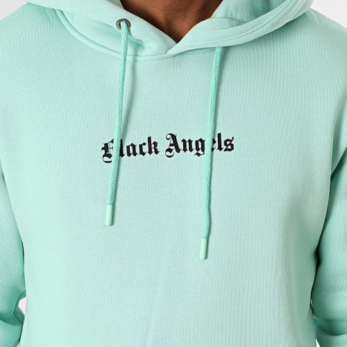 Sweat Capuche Bleu Turquoise