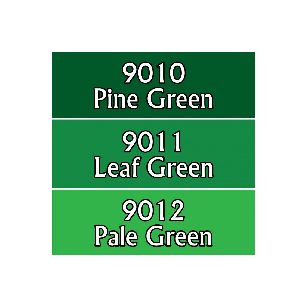 Reaper Master Series Paints Triads: Warm Greens