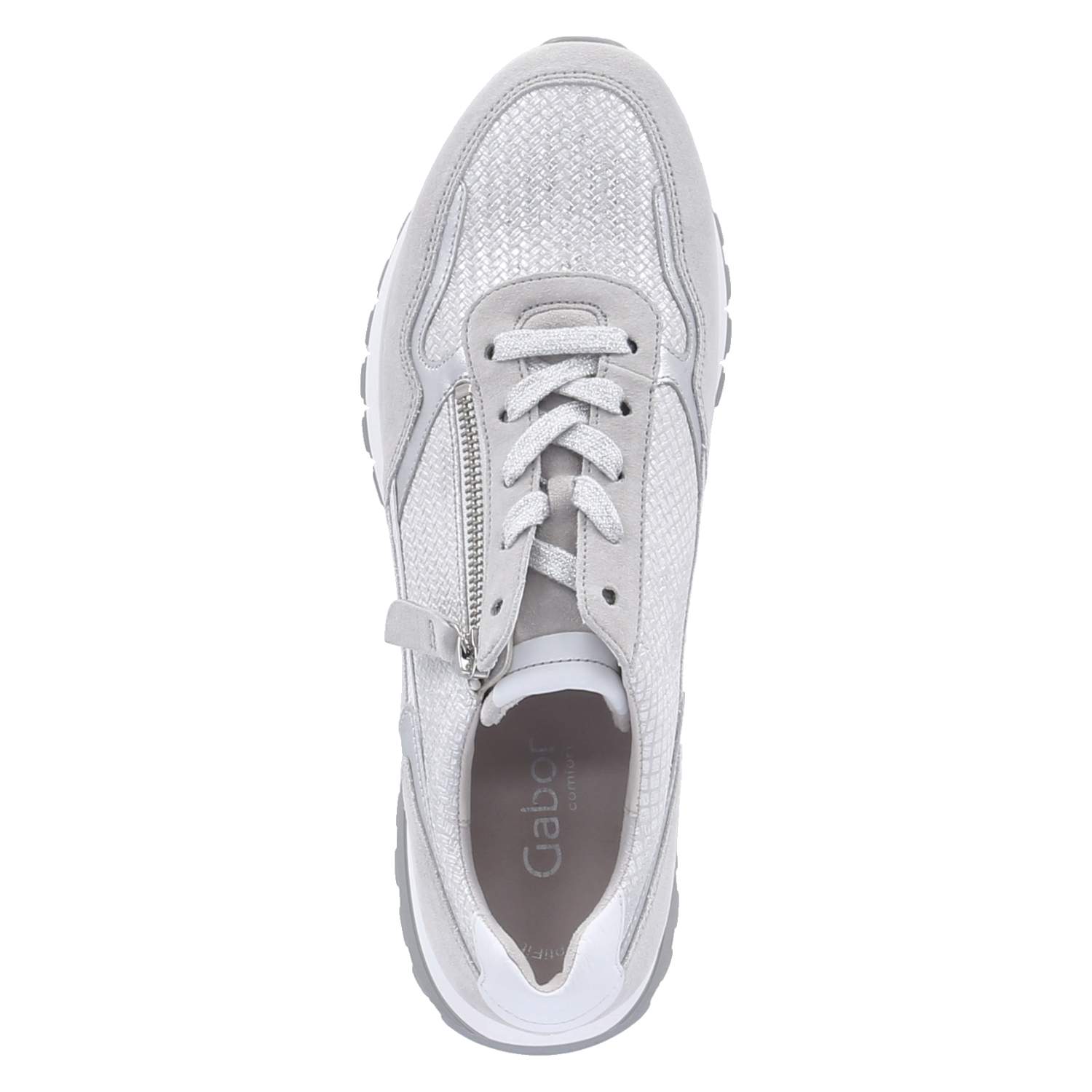 Gabor Low Sneaker - ice/white/silber