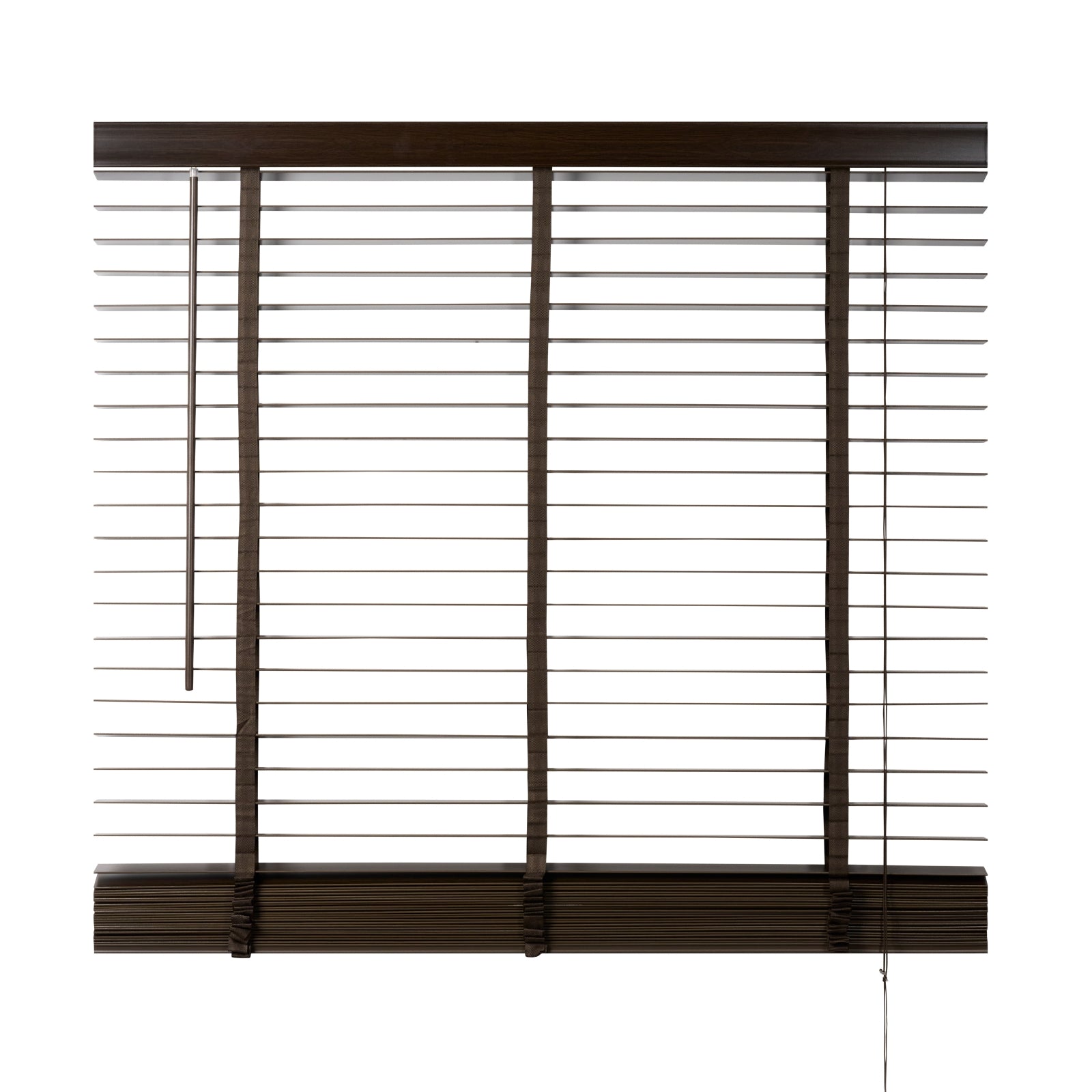 Jaloezie Hout Bruin - Hout - 140x210x5cm (BxHxD)