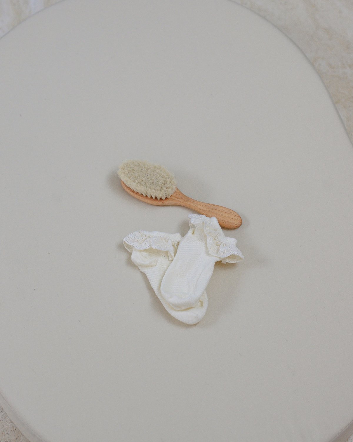 Oval Stellematte med trekk – 70×50 – Øk. Bomull