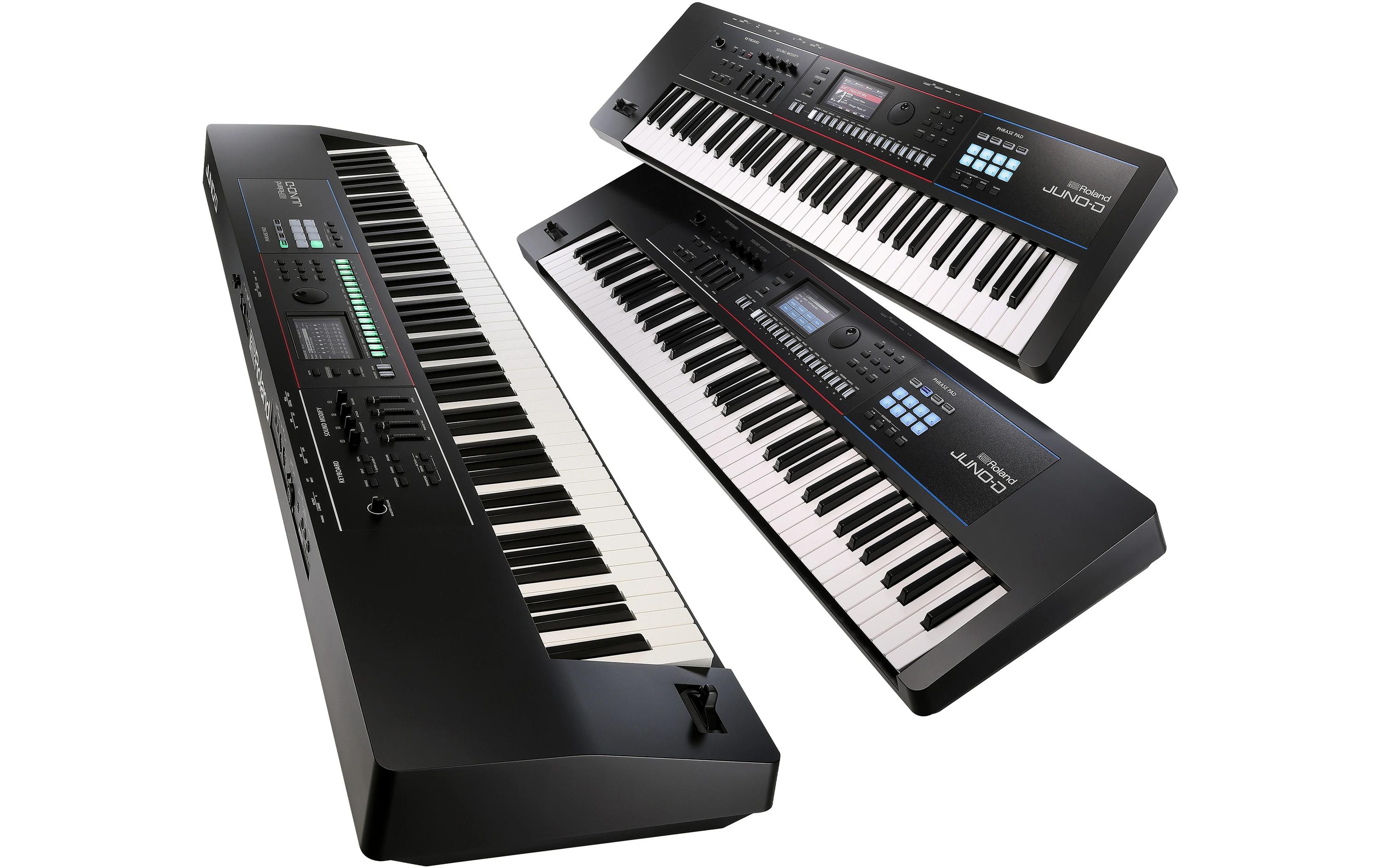 Synthesizer JUNO-D6<br>Kompakter 61-Tasten-Synthesizer