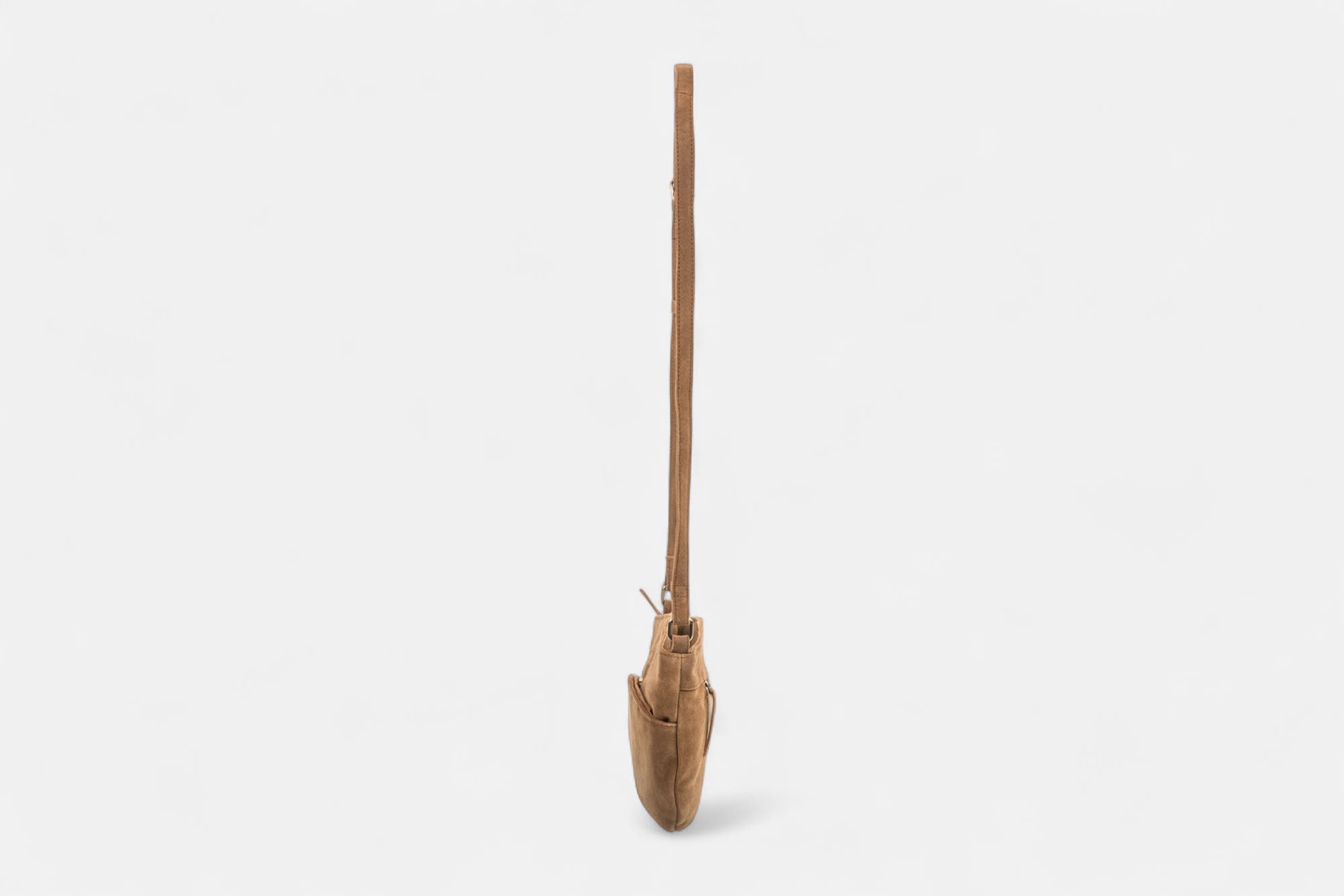 Sac bandoulière en cuir cognac