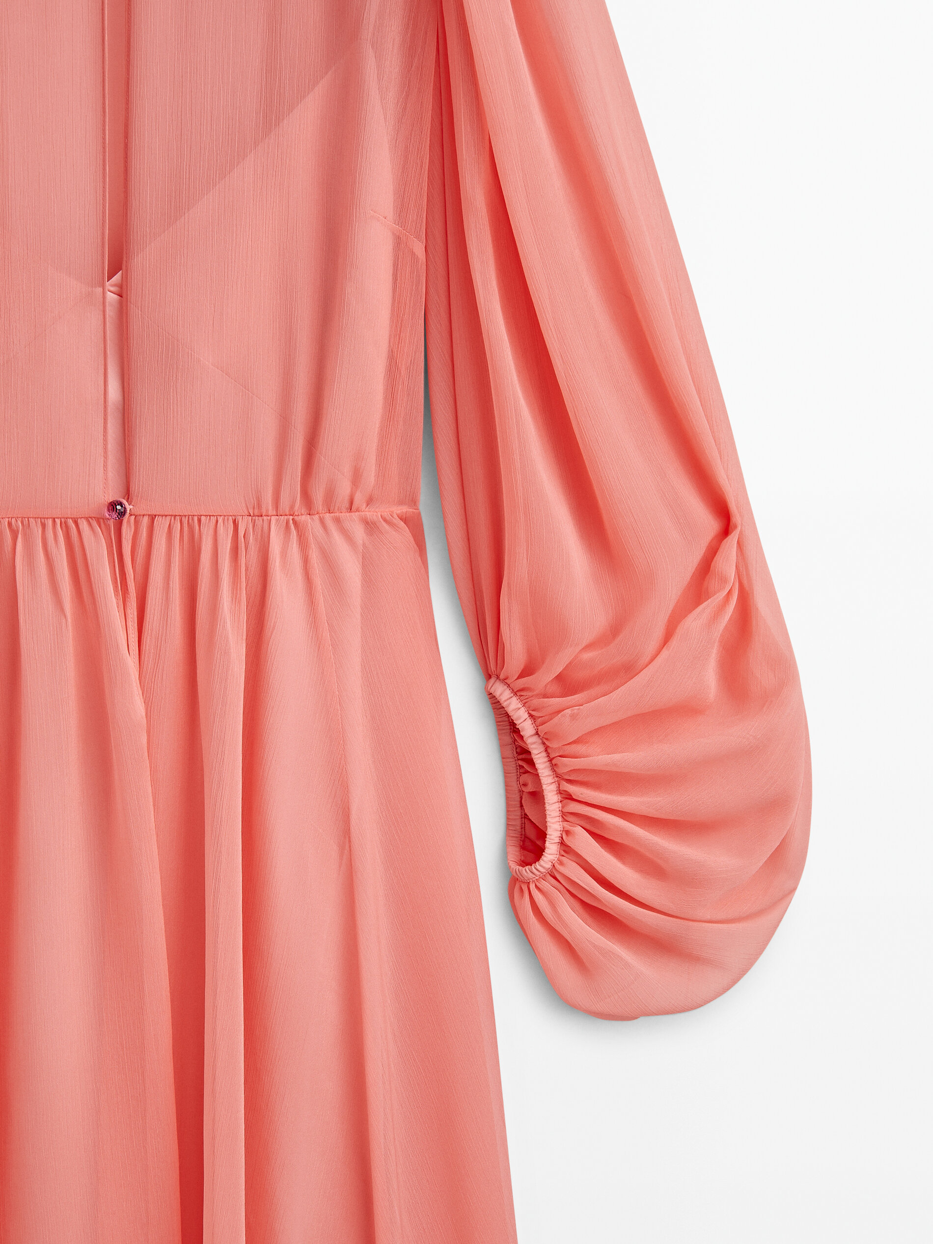 Vestido longo romântico - Studio - ROSA