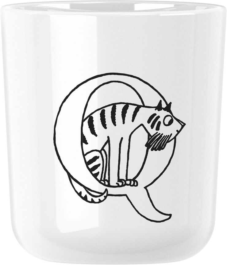 RIG TIG Moomin ABC kop Moomin white