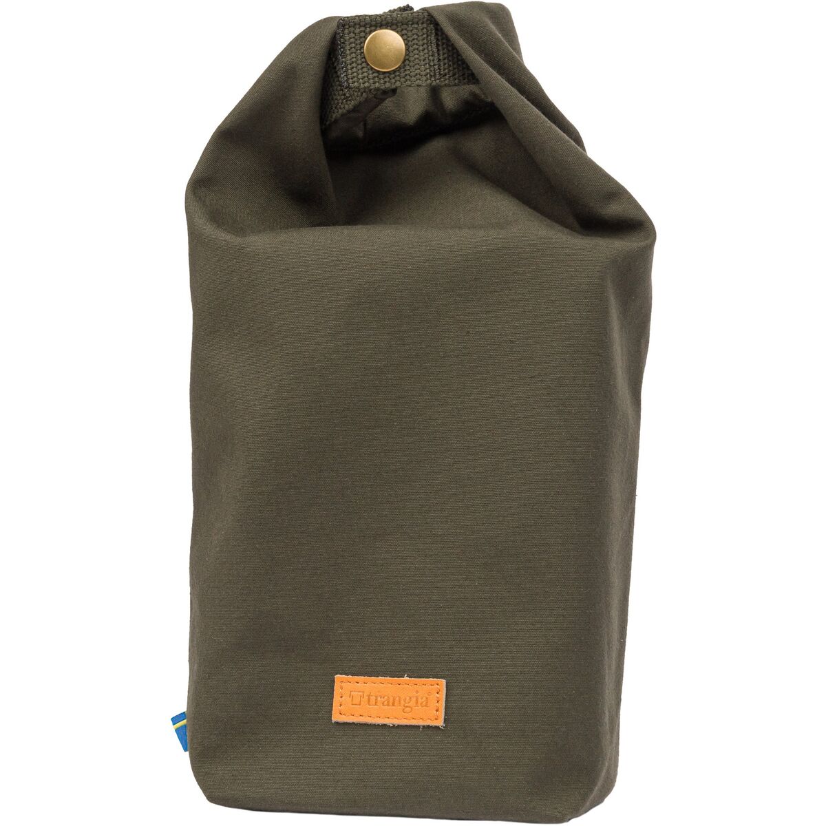 Roll top etui til matboks large, olive