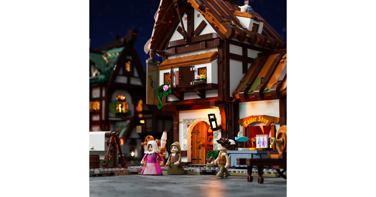 LumibricksMiddle Ages - Medieval Tailor Shop Constructiespeelgoed  (F9038)