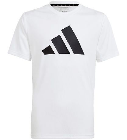 adidas Performance T-Shirt - U TR-ES Logo T - Weiß/Schwarz