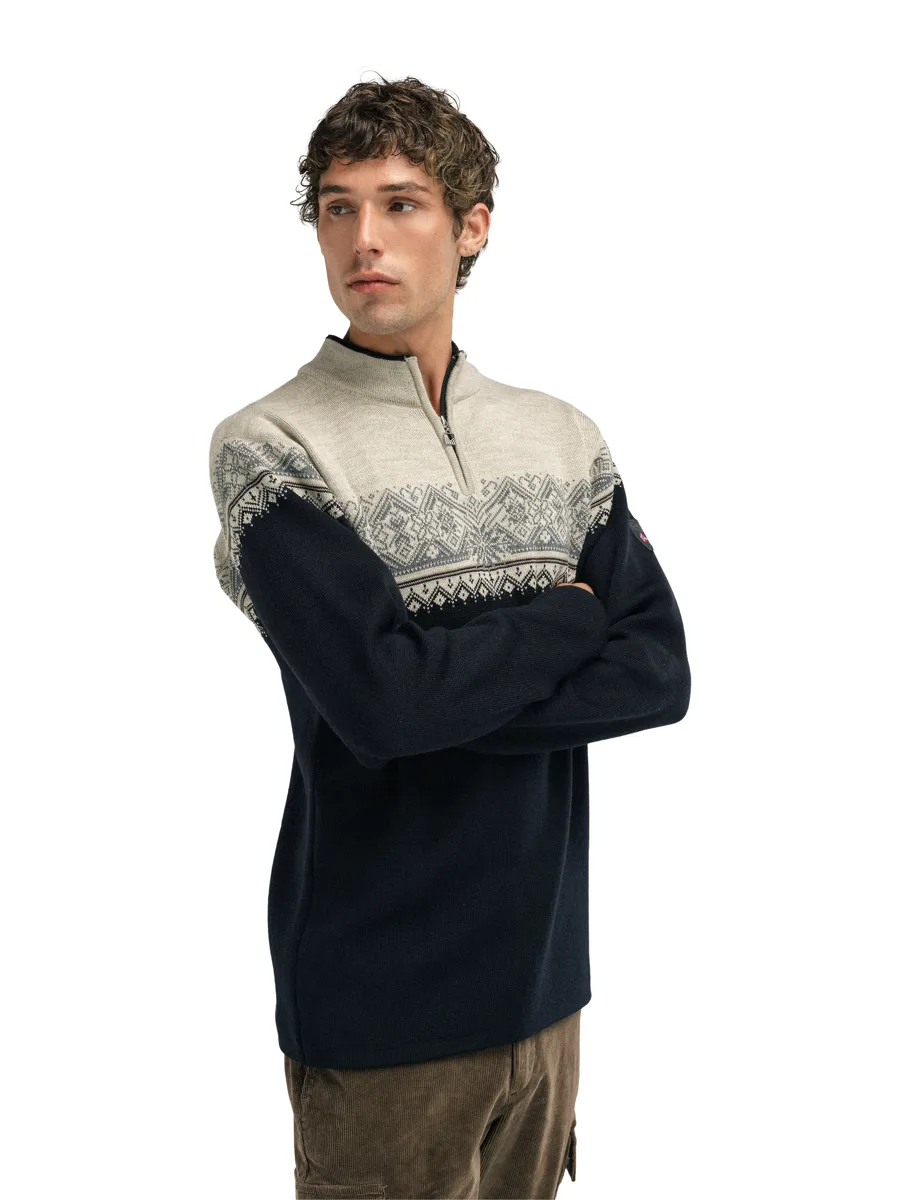 Dale of Norway Men's Moritz Sweater Black Sandstone
