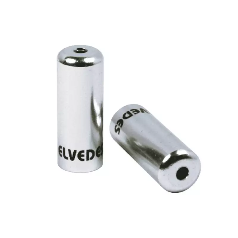 ELVEDES 50 Sealed Ferrules diamètre 4,2mm Aluminium Silver