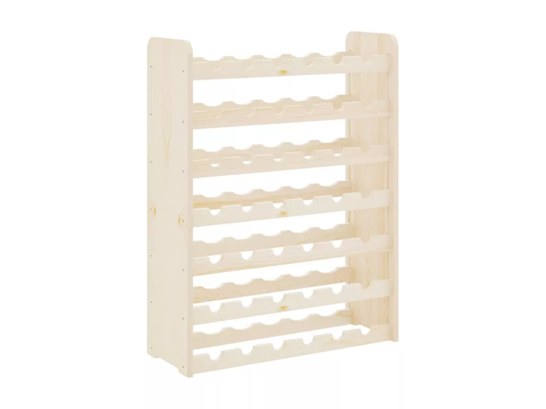 Casier à vin 67,5x25x87 Bois de pin massif