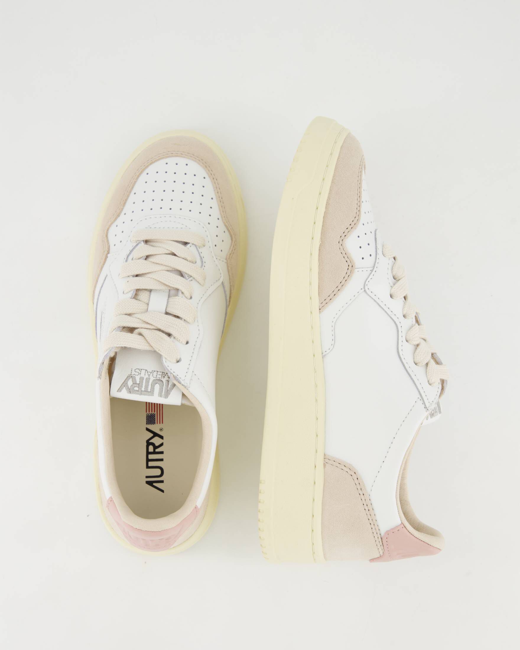 Autry| Damen Sneaker MEDALIST LOW SUEDE MIX