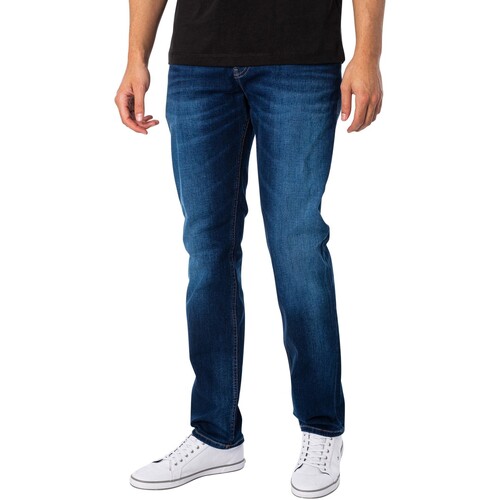 Tommy Jeans - Vaqueros Rectos Rectos Ryan Azul